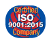 Certified ISO 9001:2015 Company