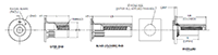 Drawing for Optisert -- Closed End (Inches) | Steel